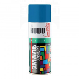Эмаль универсальная KUDO синяя, 520мл