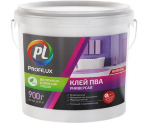Профилюкс Клей ПВА Универсал 0,9 кг. (4шт)