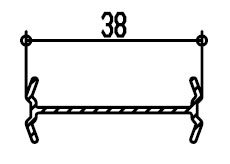 Соединитель (КРR700), скрытый 6 м. (4)