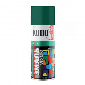 Эмаль универсальная KUDO тёмно-зеленая, 520мл