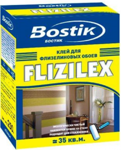 Клей Bostik FLIZILEX для флизелиновых обоев 250г.(12 шт)