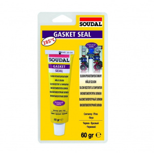 Герм.Соудал Gasket Seal высокотемпер.60гр.красный