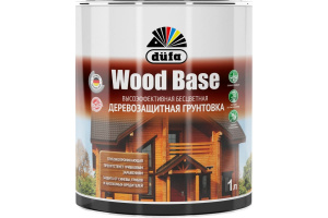 Dufa Wood Base Грунтовка с биоцидом есцветная 1 л