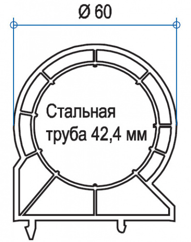 Труба (ЕV20) ECO, 6.5м