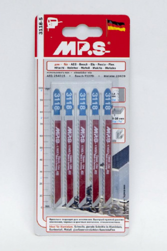 Пилка MPS HSS 100x75x3,0мм.(Металл, ПВХ, асбест, h=4-10мм) (5шт упаковка)