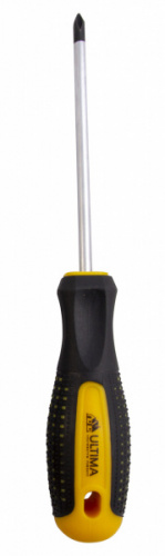 Отвертка Ultima Ph0x80 мм. CrV двухкомп.рукоятка anti slip