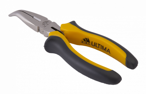 Длинногубцы Ultima изогнутые 160 мм.