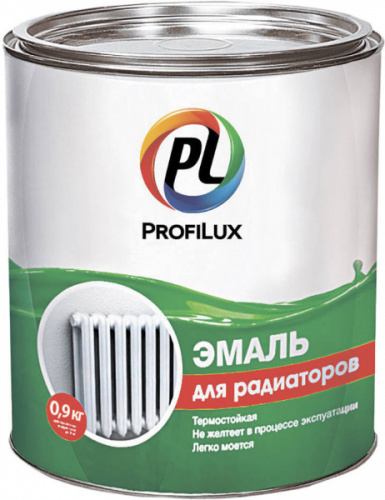 Профилюкс Эмаль для радиаторов 0,9кг