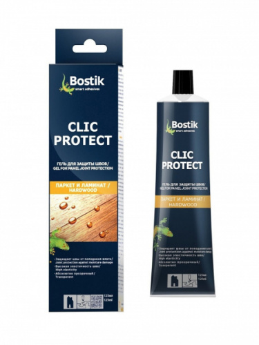 Гель Bostik CLIC PROTECT для стыков паркета 125мл (12 шт)